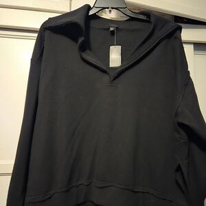 NWT Torrid Black Pullover Sweatshirt